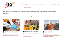 Tablet Screenshot of ito-opleidingen.nl